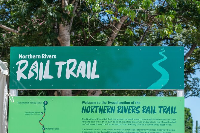 E-Bike Hire Northern Rivers Rail Trail, with Return Transport - How the Price Works at $114.04