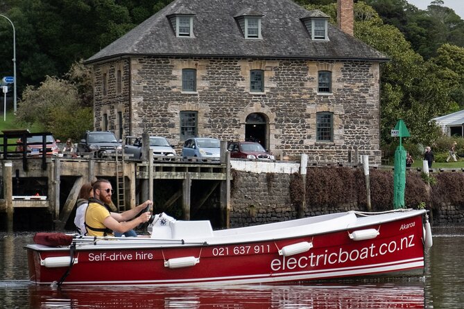 Electric Boats to explore Kerikeri river - Starting at Waipapa Landing Jetty