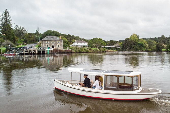 Electric Boats to explore Kerikeri river - What the Guide Adds