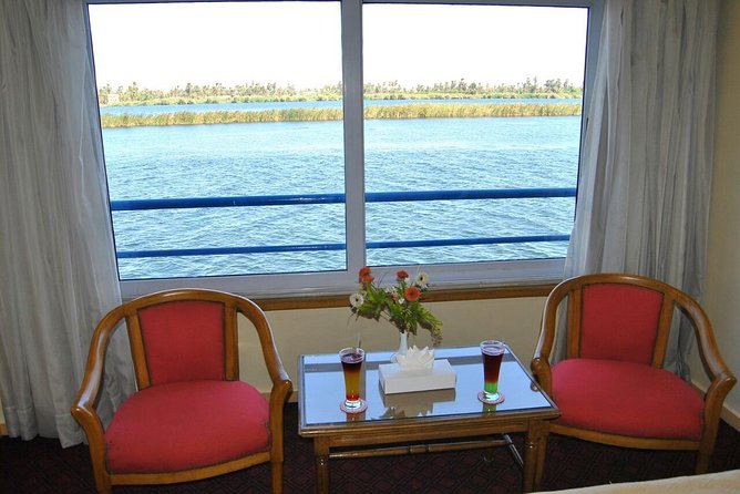 Enjoy 4 nights Nile Cruise Luxor&Aswan&Abu Simbel&Balloon from Cairo by plane - Day one: Karnak, Luxor Temple, and your first night aboard