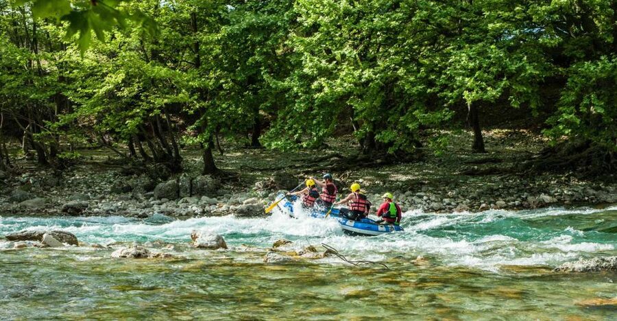 Epirus: Easy Rafting Experience on the Voidomatis River - The 20-Minute Ride Toward Mt. Tymphi