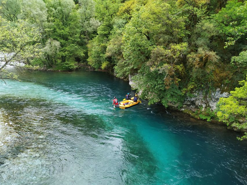 Epirus: Easy Rafting Experience on the Voidomatis River - The Deserted Agioi Anargyroi Monastery