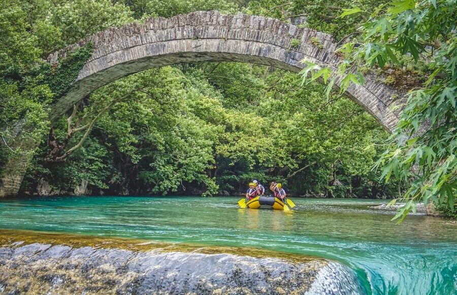 Epirus: Easy Rafting Experience on the Voidomatis River - Klidonia Bridge and the Final Waterfalls