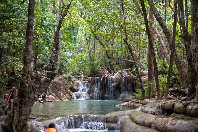 Erawan Waterfalls and Bridge Over River Kwai Tour from Bangkok - The guides can make or break the day