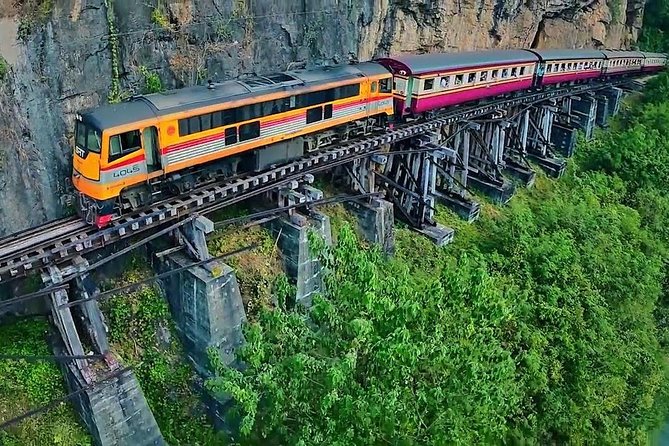 Erawan Waterfalls-Death Railway & River Kwai Tour - The River Kwai Bridge gets only a quick look