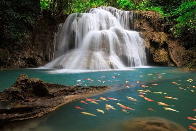 Erawan Waterfalls-Death Railway & River Kwai Tour - Small groups help, but the van still matters