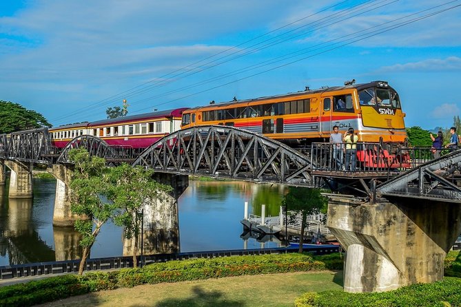 Erawan Waterfalls-Death Railway & River Kwai Tour - The Death Railway adds meaning, not just scenery