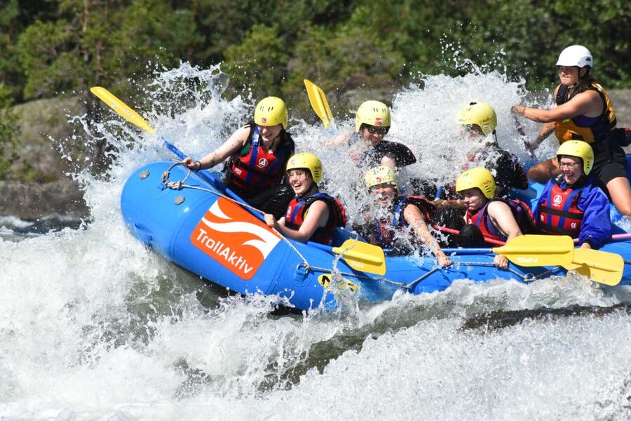 Evje: White Water Rafting Trip on Norway's Warmest Rivers - Seeing the largest waterfall before riding it