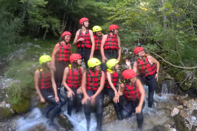 Family Rafting On Soca River - The whitewater finish