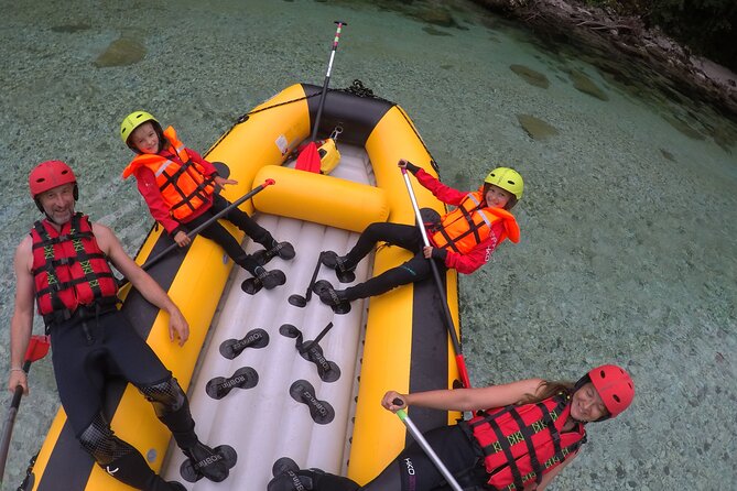 Family Rafting On Soca River - The easy stretch: paddling, views, and time to play