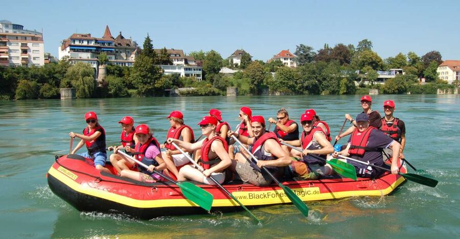 Freiburg and Basel: Rafting Tour on the River Rhine - Getting there, parking, and the shuttle plan