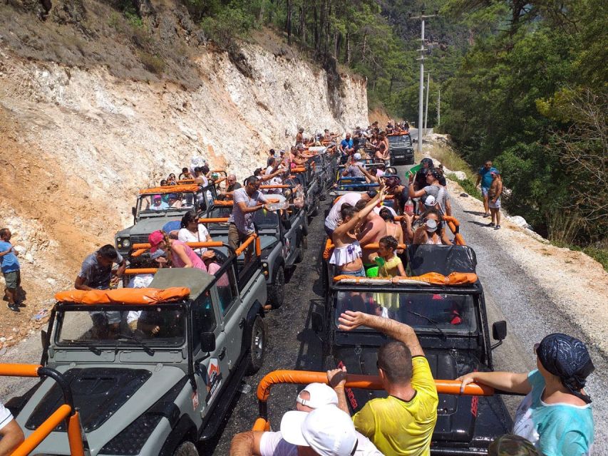 From Alanya: Jeep Safari Tour with Lunch at Dim River - The water fights: brilliant fun or too much?