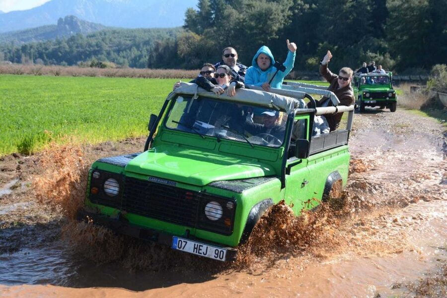 From Alanya: Obacay River Jeep Safari and Picnic Lunch - The first viewpoint above the city