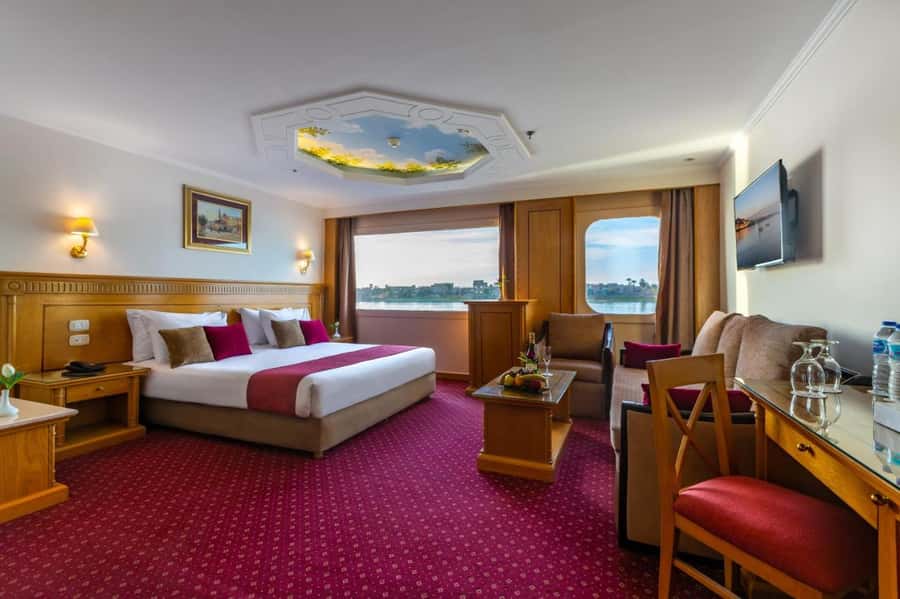 From Aswan: Overnight Nile Cruise to Luxor with Meals - Abu Simbel begins with a long morning on the road