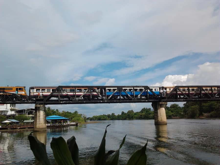 From Bangkok: Death Railway & River Kwai Bridge Private Tour - Riding the Death Railway toward Kra Sae Cave