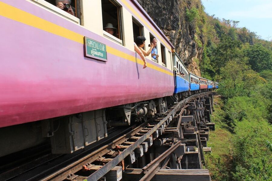 From Bangkok: Historical Day Tour to River Kwai - Thamkasae and the cave area