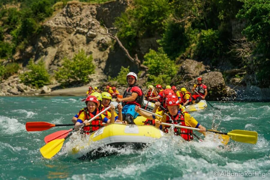 From Berat: Osumi Canyon Rafting, Kayak, & River Tubing Tour - What happens at Albania Adventure Resort