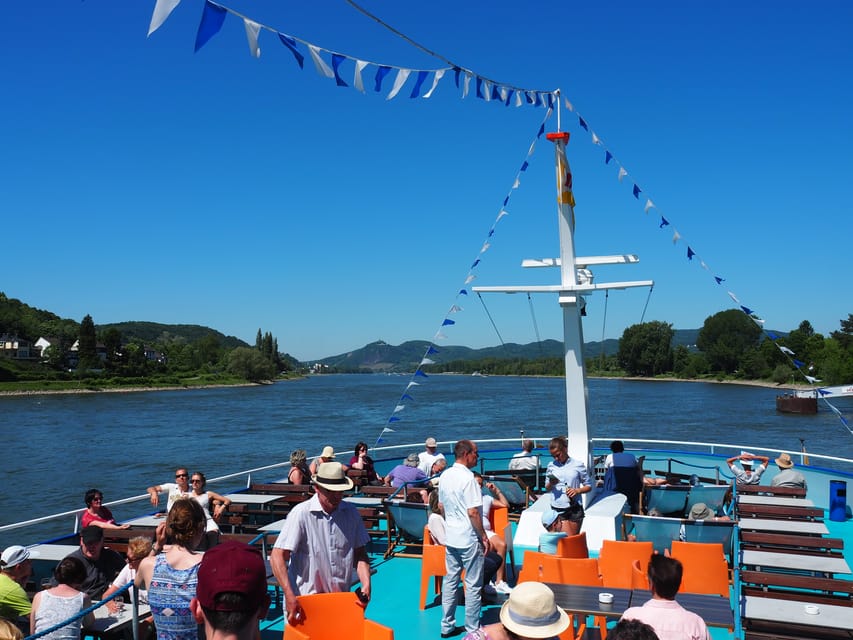 From Bonn: Rhine River to Linz Sightseeing Boat Tour - Königswinter and the Seven Mountains