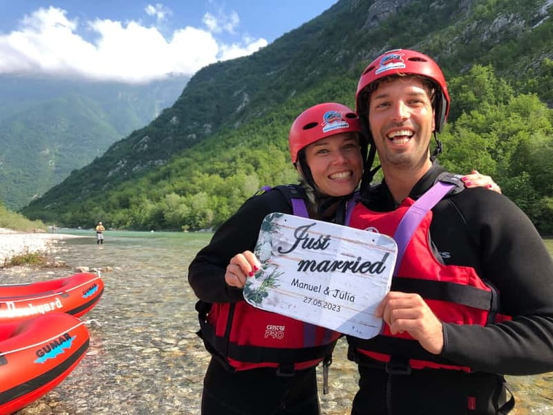 From Bovec: Premium Rafting on Soča River with Photo Service - From HungaroRaft to the river in 10 minutes