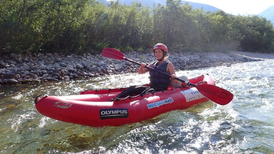 From Bovec: Whitewater kayaking on the Soča River - A practical introduction to the inflatable kayak