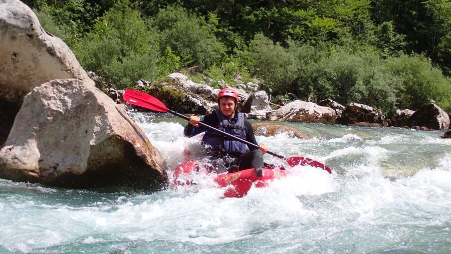 From Bovec: Whitewater kayaking on the Soča River - Is $80 a fair price?