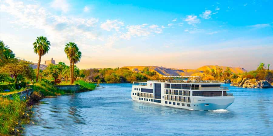 From Cairo: 3-Nights Nile Cruise Luxor, Aswan by Flights - Day 1: High Dam, Philae, and your first night afloat