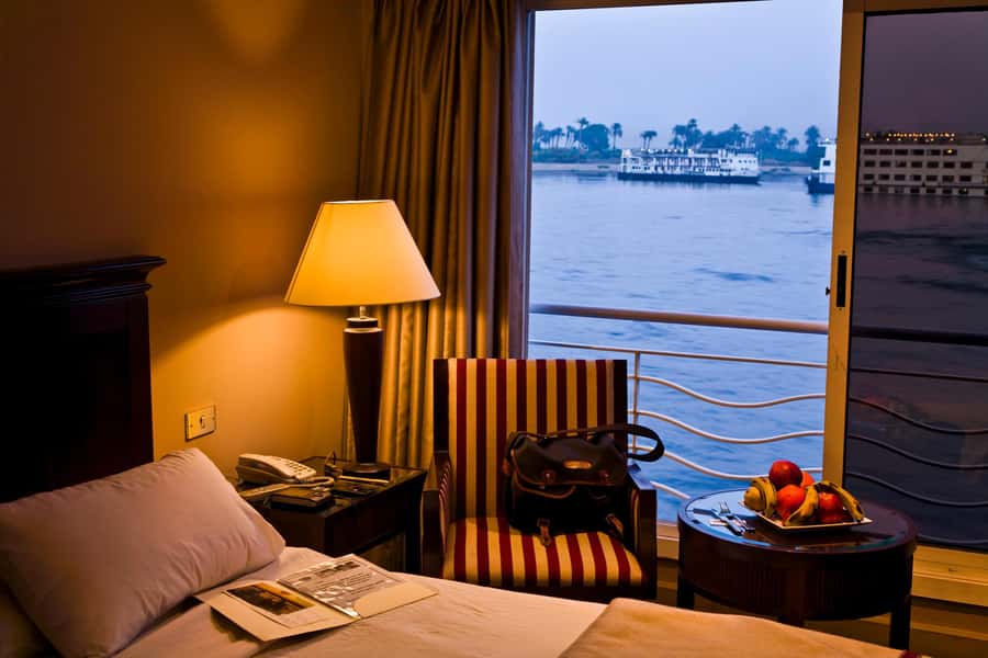From Cairo: 4-Day Nile Cruise to Luxor with Balloon Flight - Day 1: Aswan, dams, stonework, and Philae