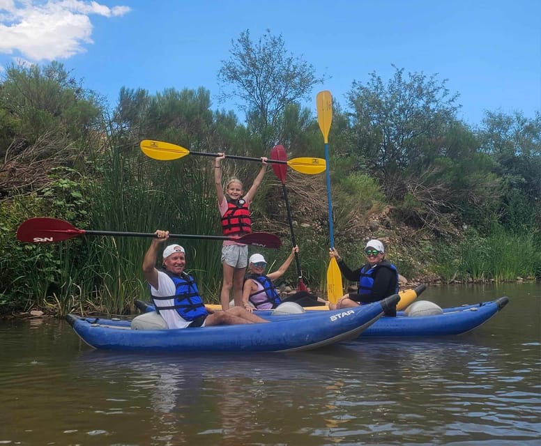 From Cottonwood: Guided Kayaking Tour on the Verde River - Practical timing and cancellation advice