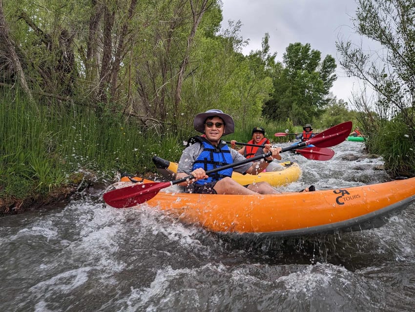 From Cottonwood: Guided Kayaking Tour on the Verde River - Two hours and 3.5 miles on moving water