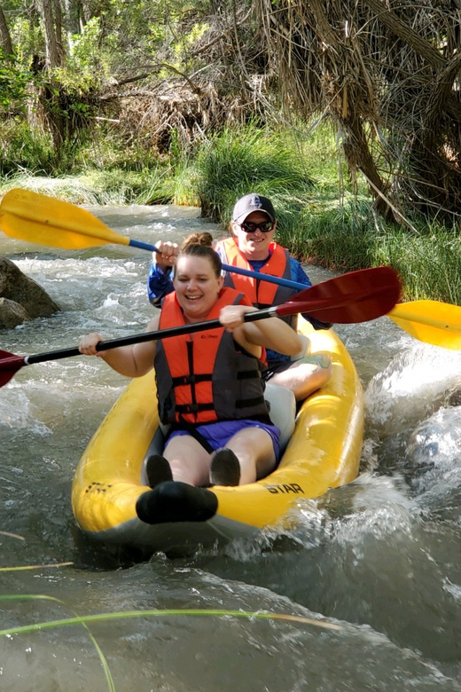 From Cottonwood: Guided Kayaking Tour on the Verde River - The dam-created swimming hole