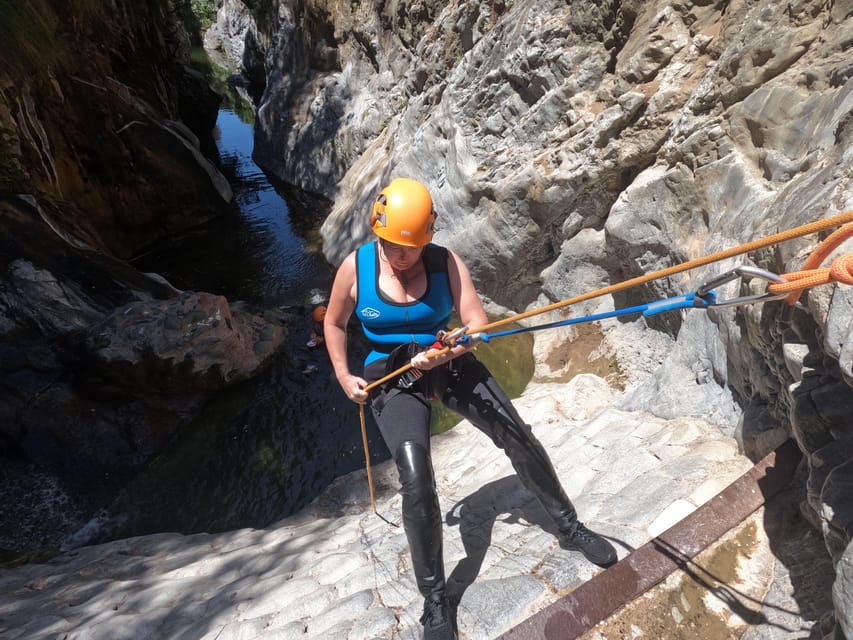 From Estepona: Guadalmina River Guided Canyoning Adventure - Timing, clothing, and practical preparation