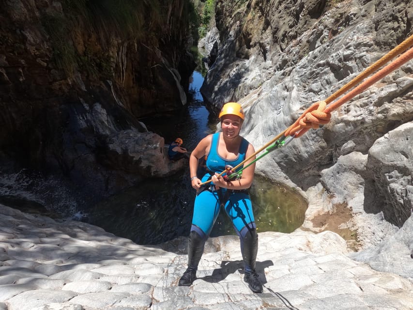 From Estepona: Guadalmina River Guided Canyoning Adventure - Optional jumps, slides, and wet-rock crossings
