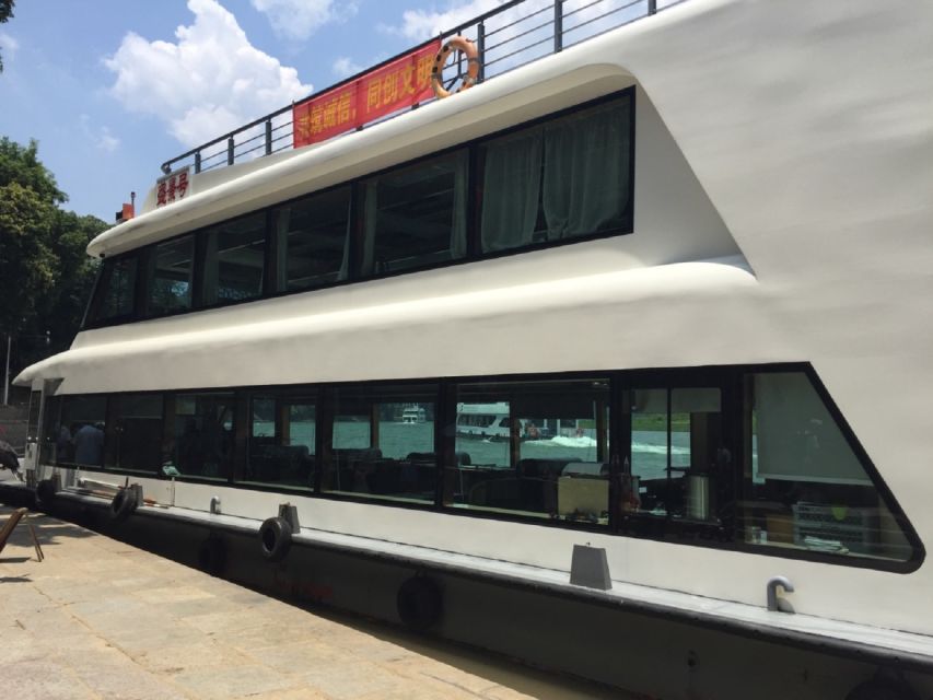 From Guilin: 4 Star Luxury Li River Cruise with Buffet Lunch - Four hours among karst peaks and river villages