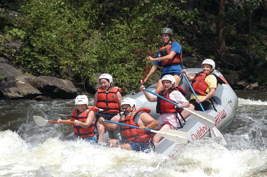 From Hartford: Upper Pigeon River White Water Rafting Tour - The shuttle and river put-in