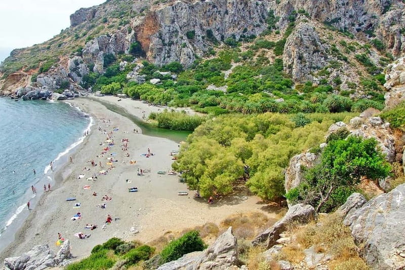 From Herakleion: Day Trip to Preveli Palm River Beach - Gorge views make the journey part of the day