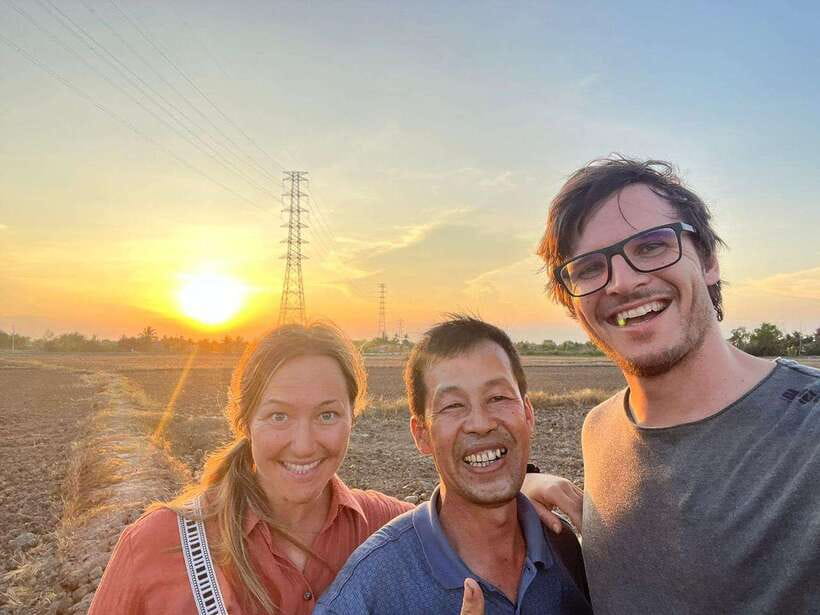 From Ho Chi Minh: 2-Day Mekong Delta to Phnom Penh by Boat - Ben Tre by rowing boat and motor cart