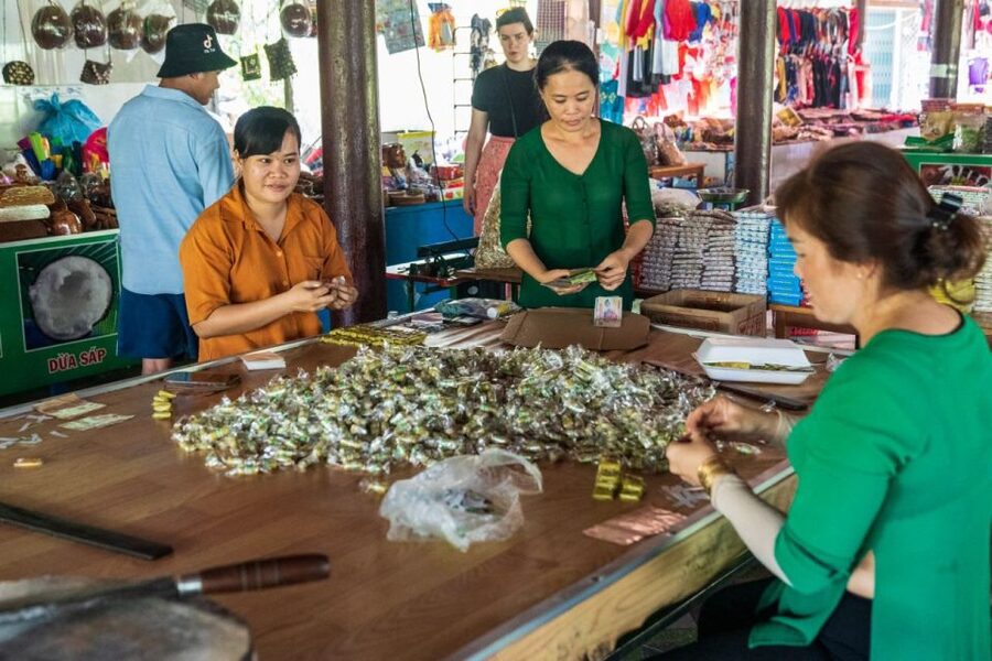 From Ho Chi Minh: Classic Mekong - My Tho, Ben Tre Full Trip - Rowing through the narrow canals