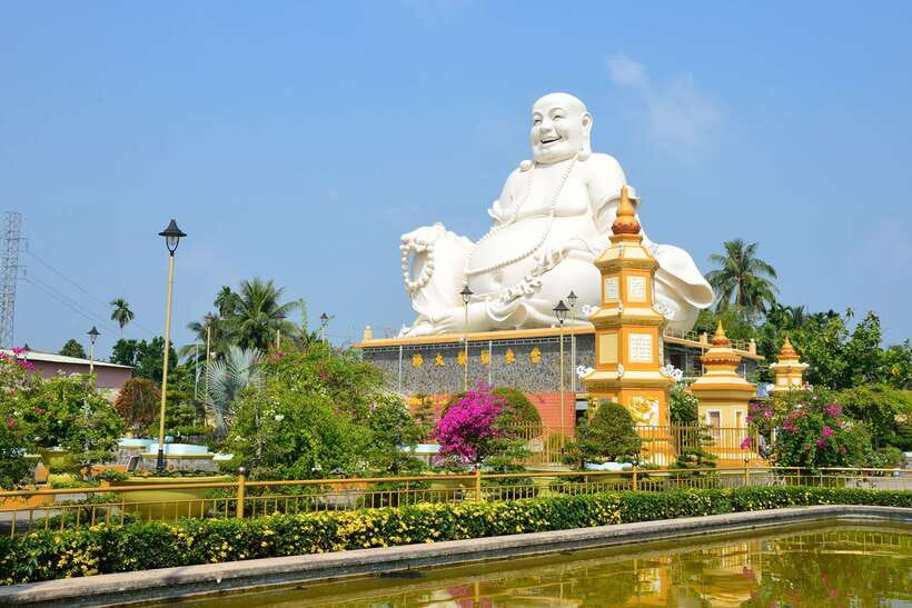 From Ho Chi Minh: Mekong Delta Small Group Day Trip - Vinh Trang Pagoda gives the morning a strong start