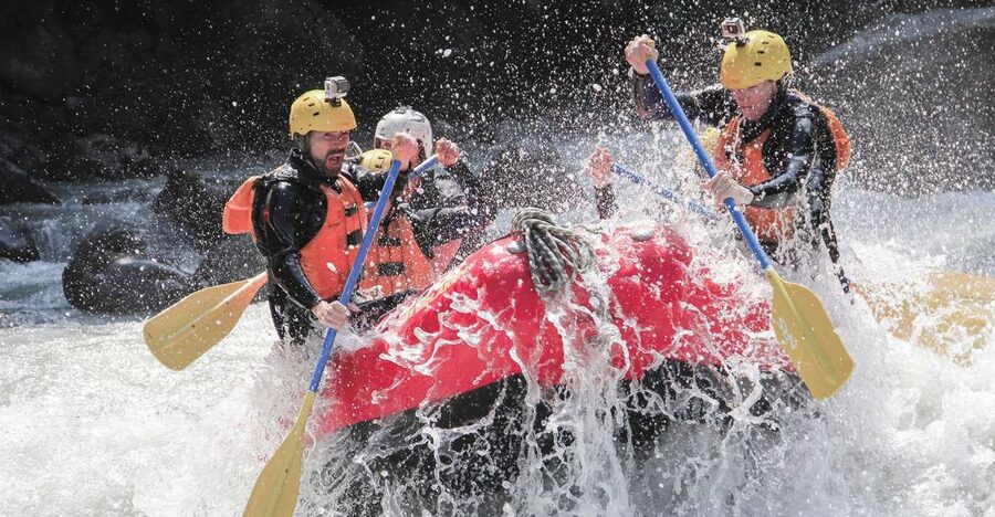 From Interlaken: Lütschine River Whitewater Rafting - The safety talk sets the tone