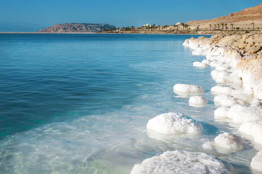 From Jerusalem: Tour of Jericho, Jordan River & the Dead Sea - Riding above the city on the Mount of Temptation