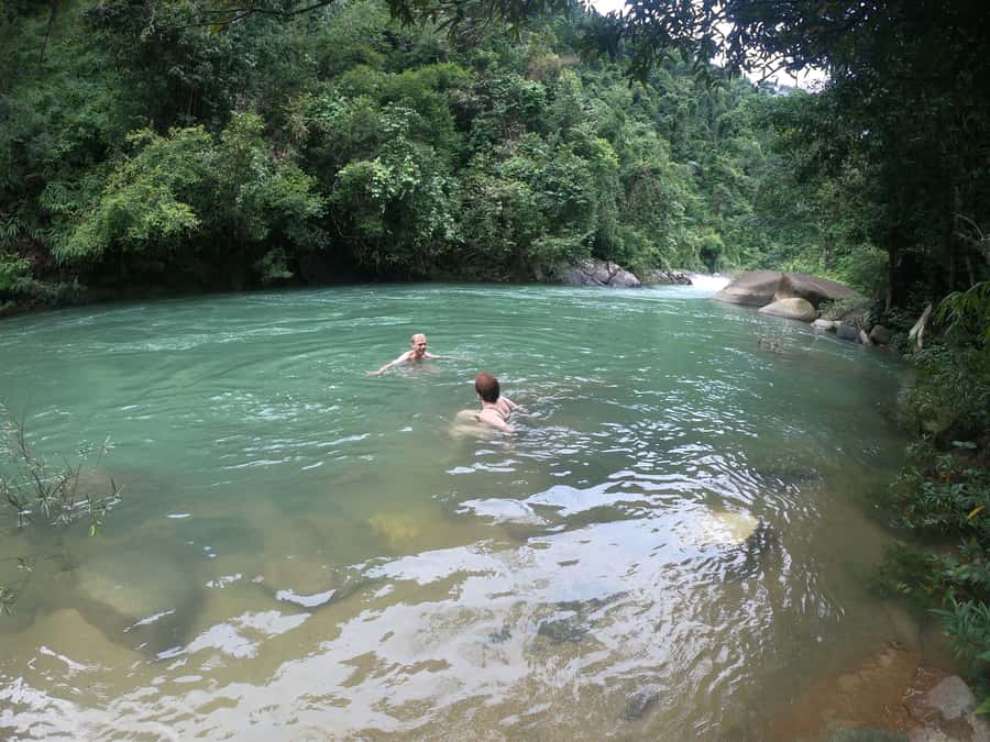 From Khao Lak: Khao Sok Jungle Hike & River Tour - A generous Thai lunch after the hike