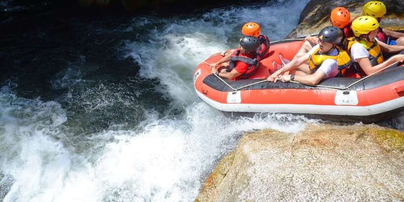 From Kuala Lumpur: Kampar River White Water Rafting - Nine rapids, then a quieter side of the river