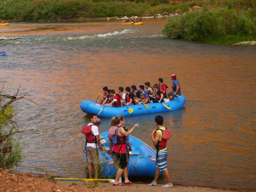 From Moab: Colorado River Guided Rafting Trip - The noon departure and buffet lunch