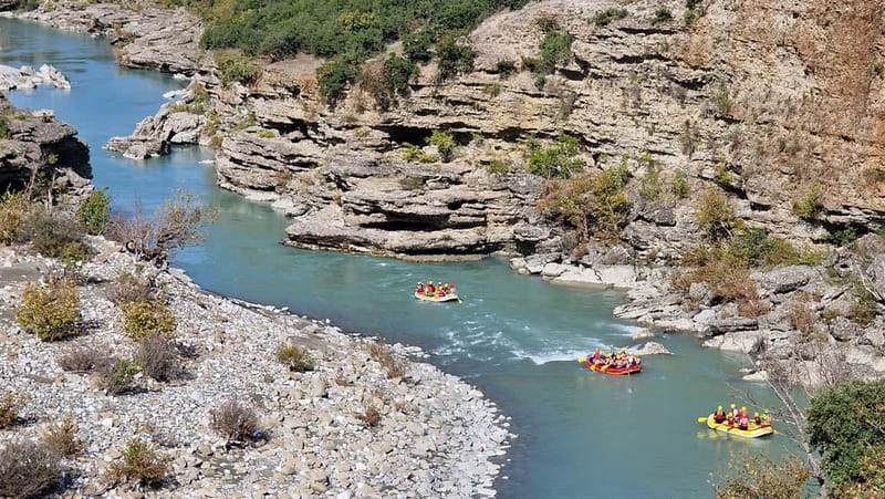 From Permet: Amazing Rafting Experience at Vjosa River - Starting near Funky Bar in Përmet