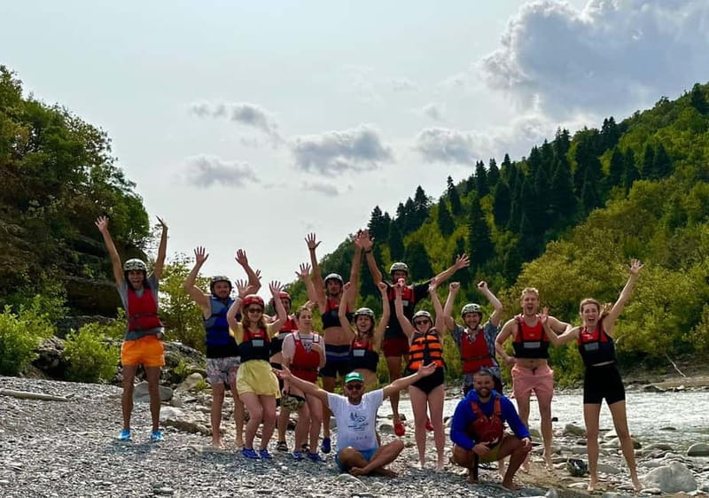 From Permet: Amazing Rafting Experience at Vjosa River - Guides who keep the mood light