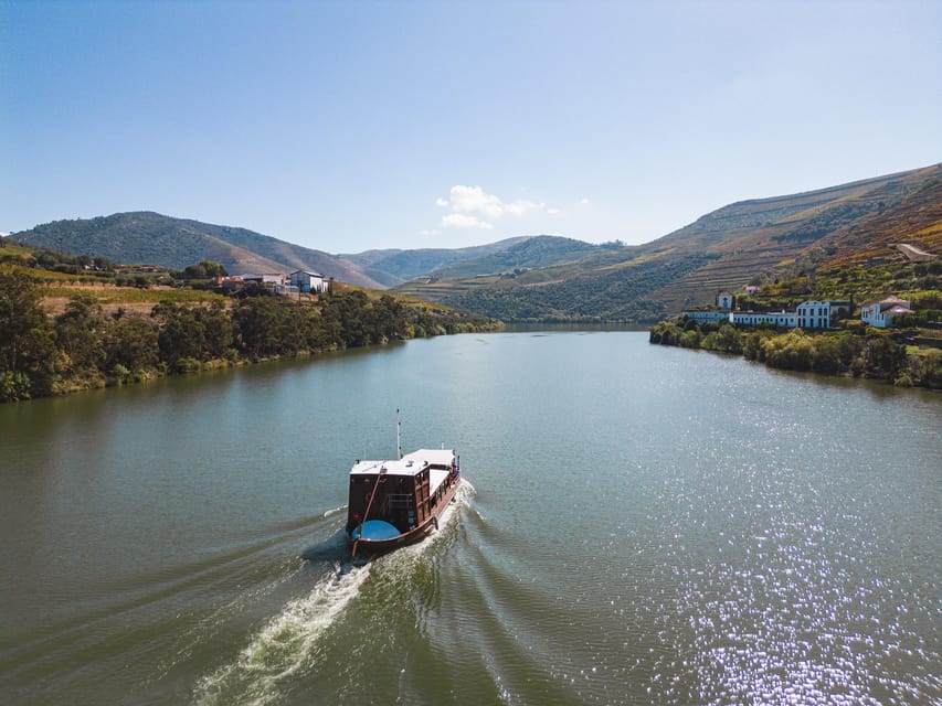 From Pinhão: Douro Valley Rabelo Boat Tour with Port Wine - Ventozelo, Carvalhas, Roêda, and Roncão