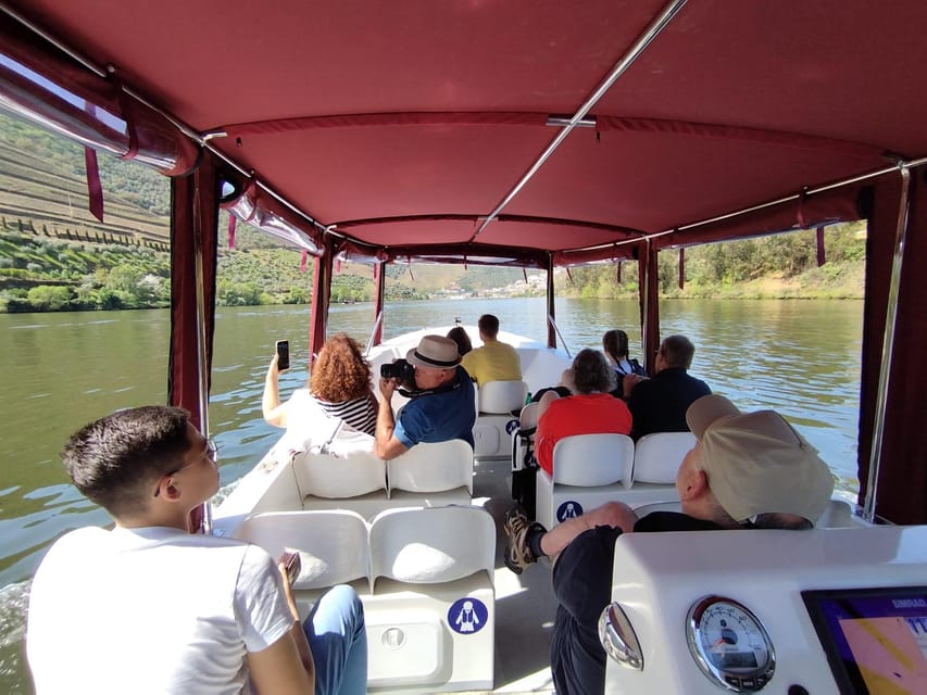 From Pinhão: Douro Valley Tour w/ Wine Tasting and Boat Trip - The 50-minute Douro River cruise