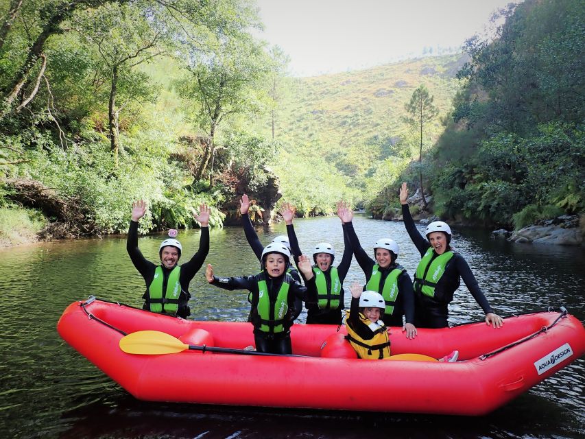 From Porto: Paiva River Canoe Rafting Adventure Tour - Getting ready near Paradinha