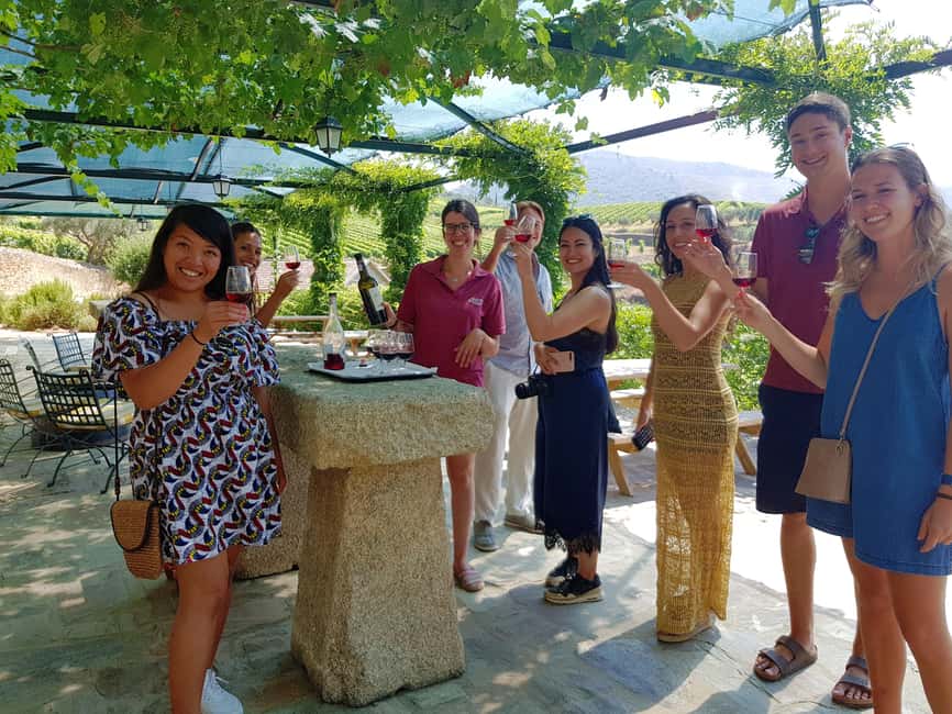 From Porto: Premium Douro Valley 4 Vineyards Tour with Lunch - First tasting among the Douro terraces