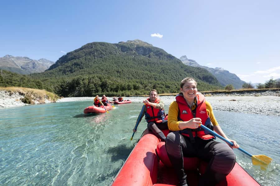 From Queenstown: Dart River Canoe & Jet Boat Day Trip - At a glance